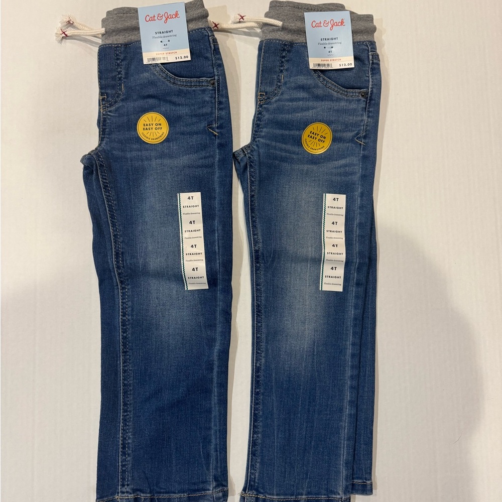 Cat & Jack Classic Denim Kids Jeans 4T